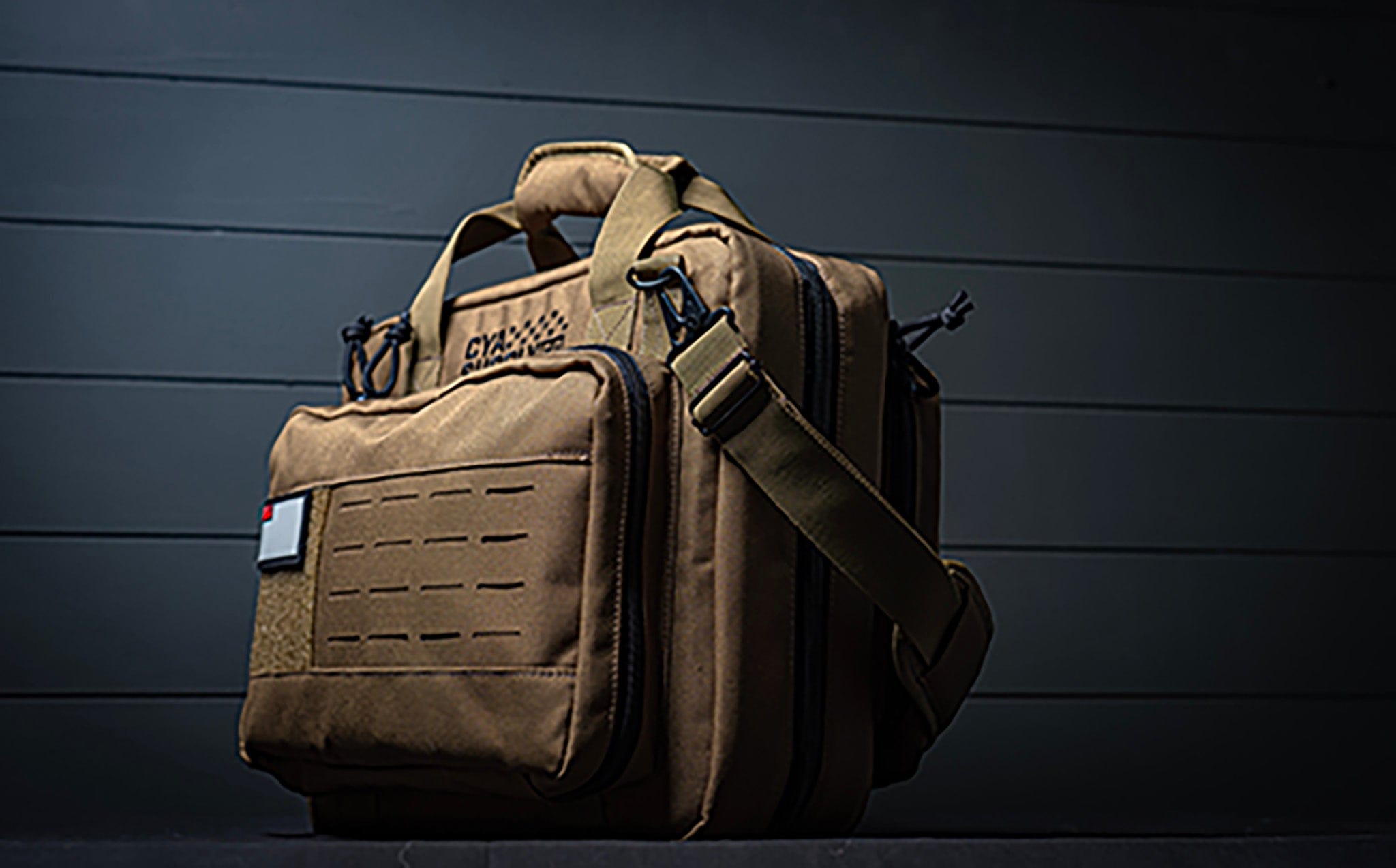 CYA Supply Co. Grind Series Small Range Bag — Double Pistol