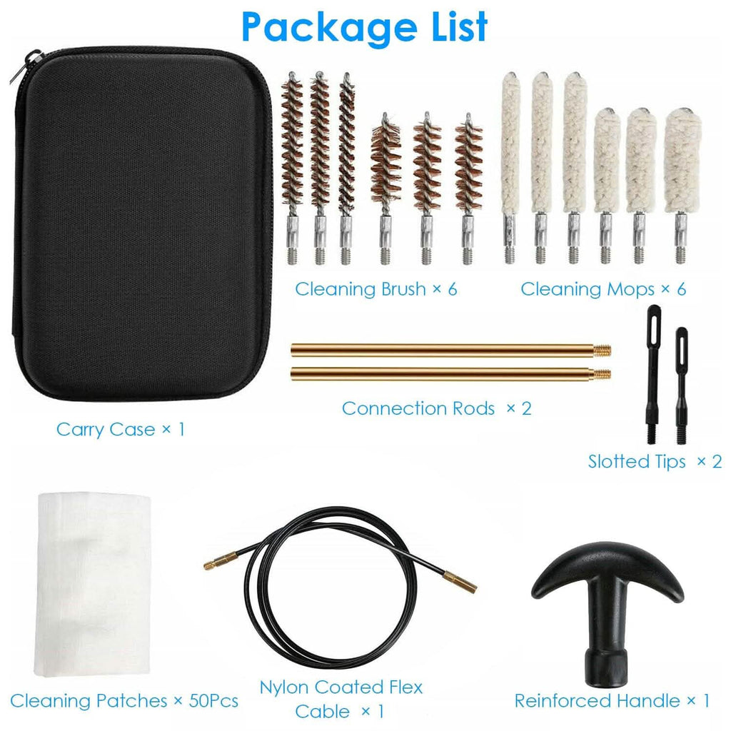 Universal Cleaning Kit — Flex Cable & Brass Rod System