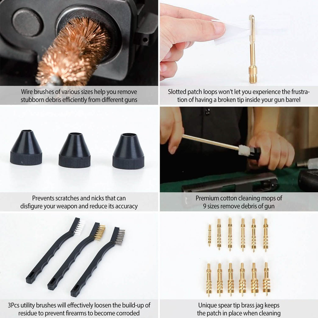 Universal Firearm Cleaning Kit — Hard Case System